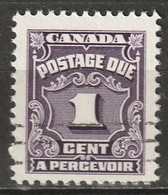 Canada 1965 Sc J15ii Mi P15 Yt T14 Postage Due Used Hibrite Paper - Strafport