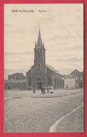 Pont-à-Celles - L'Eglise - Groupe De Personnes - 1912 ( Voir Verso ) - Pont-à-Celles