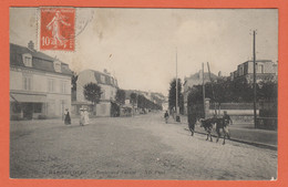 D78 - HARDRICOURT - BOULEVARD CARNOT - Femmes élégantes - Hommes Avec Une Vache - Café Restaurant Bornerat - Hardricourt