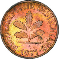 Monnaie, République Fédérale Allemande, Pfennig, 1971, Karlsruhe, TTB, Copper - 1 Pfennig