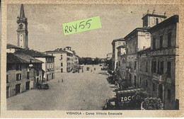 Emilia Romagna-modena-vignola Corso Vittorio Emanuele Veduta Panoramica Fine Anni 40 (f.picc./v.retro) - Altri & Non Classificati