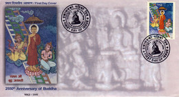Lord BUDDHA Mahaparinirvana ANNIVERSARY FDC 2006 NEPAL - Buddhism