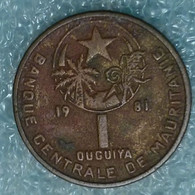 Mauritania 1 Ouguiya, 1981  -4798 - Mauritania