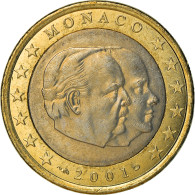 Monaco, Euro, 2001, SPL, Bi-Metallic, KM:173 - Monaco