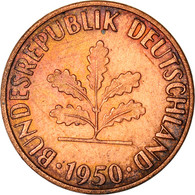 Monnaie, République Fédérale Allemande, Pfennig, 1950, Berlin, TTB, Copper - 1 Pfennig