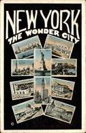 ETATS UNIS - Carte Postale De New York - Vues Multiples - L 105662 - Tarjetas Panorámicas