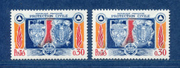 ⭐ France - Variété - YT N° 1404 - Couleurs - Pétouille - Neuf Sans Charnière - 1964 ⭐ - Unused Stamps