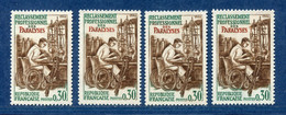 ⭐ France - Variété - YT N° 1405 - Couleurs - Pétouille - Neuf Sans Charnière - 1964 ⭐ - Nuevos