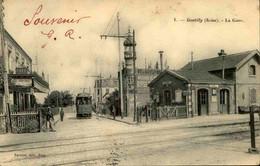 TRANSPORTS - Carte Postale De La Gare De Gentilly - L 105688 - Stations - Zonder Treinen