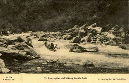LAOS - Carte Postale - Les Rapides Du Mékong Dans Le Laos - L 105692 - Laos