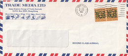 Hong Kong Lettre Avion Entête Trade Media 12/6/1984 - N° 11 - Storia Postale