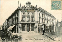 Tours * Le Théâtre Français * Automobile Voiture Ancienne * Rue - Tours