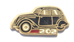 Pin's PEUGEOT 202 - Zamac - Hélium - K457 - Peugeot