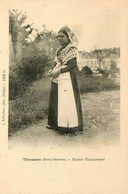 Thouars * Femme Du Pays , Mariée Thouarsaise * Coiffe - Thouars