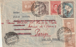 ARGENTINE LETTRE 1936 Pour PARIS - Cartas & Documentos