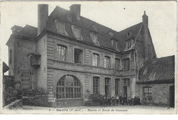 62  Barlin  - Mairie Et Ecole De Garcons - Barlin