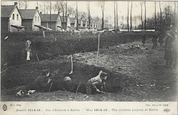 62  Barlin  -  Guerre 18914 - 1915   - Jeux D'enfants A Barlin - Barlin