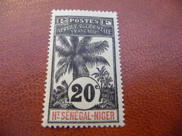 TIMBRE   HAUT-SÉNÉGAL  ET  NIGER    N  7     COTE  7,70  EUROS    NEUF* - Unused Stamps