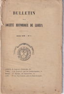 Authieux-sur-Calonne - Saint-Himer - Lisieux  (Calvados 14)  Bulletin De La Société Historique De Lisieux N° 7 1879 - Normandie