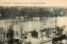 Poitiers * Le Bas De Tison * Inondations Du 16 Février 1904 * Crue * Panorama - Poitiers