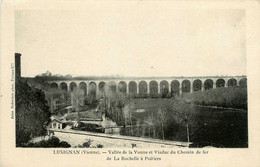 Lusignan * La Vallée De La Vonne Et Le Viaduc Du Chemin De Fer * Ligne De La Rochelle à Poitiers - Lusignan