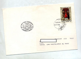 Lettre  Cachet Noel 1986 - Lettres & Documents