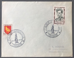 France, Cachet 1er SALON DE L'AERONAUTIQUE TOULOUSE 22/23.6.1957 - (W1058) - Gedenkstempel