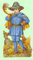 R - Découpis - Enfant, Little Boy Blue - Garçon Avec Instrument De Musique - Corne - Ragazzi