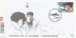 BELGIUM 2004 Youth Philately/XIII: First Day Cover CANCELLED - 2001-10