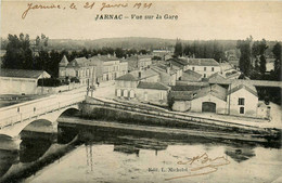 Jarnac * Vue Sur La Gare * Route Et Pont - Jarnac