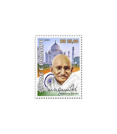 SAO TOME 2021 MNH Mahatma Gandhi 1v - OFFICIAL ISSUE - DHQ2136 - Mahatma Gandhi