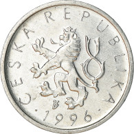 Monnaie, République Tchèque, 10 Haleru, 1996, TTB+, Aluminium, KM:6 - Tchéquie