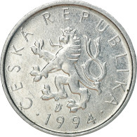 Monnaie, République Tchèque, 10 Haleru, 1994, TTB+, Aluminium, KM:6 - Tchéquie