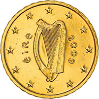 Ireland, 10 Centimes, Celtic Harp, 2009, Golden, SPL, Or Nordique - Ireland