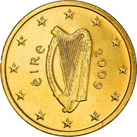 Ireland, 5 Centimes, Celtic Harp, 2009, Golden, SPL, Copper Plated Steel - Ireland