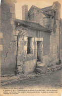 Chinon       37          Effondrement Du Côteau. Une Maison Prête A S'écrouler    N° 8      (voir Scan) - Chinon