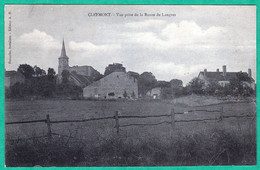 CLEFMONT - VUE PRISE DE LA ROUTE DE LANGRES - Clefmont