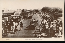 Angleterre ---  Over Trent Bridge ,  Nottinghan - Nottingham