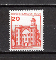 ALLEMAGNE BERLIN N°  497  AVEC NUMERO NOIR  NEUF SANS CHARNIERE COTE  ? €  MONUMENT CHATEAUX - Roller Precancels