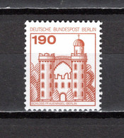 ALLEMAGNE BERLIN N°  501   AVEC NUMERO NOIR  NEUF SANS CHARNIERE COTE  ? €  MONUMENT CHATEAUX - Roller Precancels