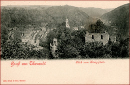 Tharandt * Blick Vom Königsplatz, Ruine Oberburg * Deutschland * AK2872 - Tharandt