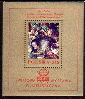 POLAND 1978 PRAGA Philatelic Exhibition Block MNH / **.  Michel Block 73 - Blokken & Velletjes