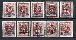 PREO Samenstelling Op Nr 315 : 1932 => 1937 - Typo Precancels 1929-37 (Heraldic Lion)