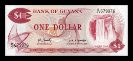 Guyana 1 Dollar 1992 Pick 21Ga Capicua Radar SC UNC - Guyana