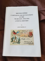 Postal History BRITISH EMPIRE Campaigns And Occupations In The NEAR EAST 1914-24 By Firebrace Ed Christie's Robson Lowe - Colonias Y Oficinas Al Extrangero