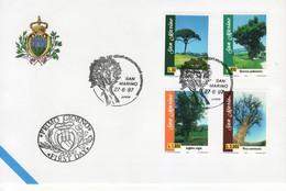 1997 - FDC SAN MARINO " ALBERI MONUMENTALI " VEDI++++ - FDC