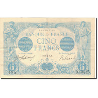 France, 5 Francs, Bleu, 1916, 1916-02-18, SUP, Fayette:2.36, KM:70 - 5 F 1912-1917 ''Bleu''