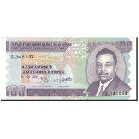Billet, Burundi, 100 Francs, 2001, 2001-08-01, KM:37c, SPL+ - Burundi