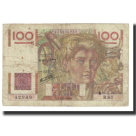 France, 100 Francs, Jeune Paysan, 1946, D AMBRIERES, GARGAM, 1946-07-18, TB - 100 F 1945-1954 ''Jeune Paysan''