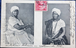 BRESIL BRASIL RIO DE JANEIRO COSTUMES FEMININS FOLKLORE COUTUMES   VOYAGE EN 1908 - Rio De Janeiro